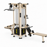 Apollon Fitness 4 Station Multistation Model 3 – profesionalna multifunkcionalna sprava sa 4 radne stanice i kablovskim sistemom za teretane.
