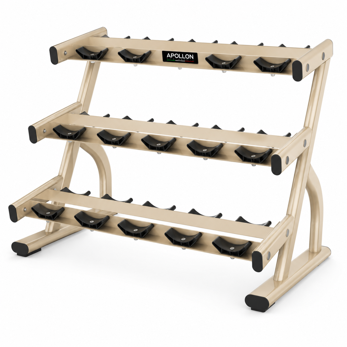 Stalak za bučice – 3-Tier Dumbbell Rack | Apollon Fitness