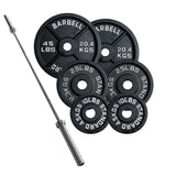 Barbell and Weight Set