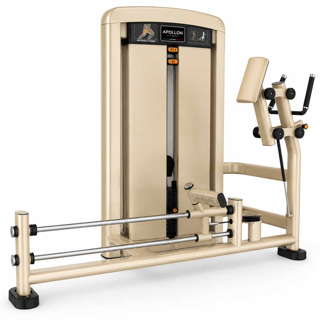 Apollon Fitness Glute Isolator sprava za gluteus i izolovanu ekstenziju kuka, profesionalna fitness oprema za teretane.
