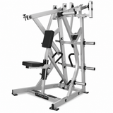 Apollon Fitness Iso-Lateral Low Row – profesionalna plate-loaded sprava za leđa sa nezavisnim polugama, osloncem za grudi i podesivim sedištem.
