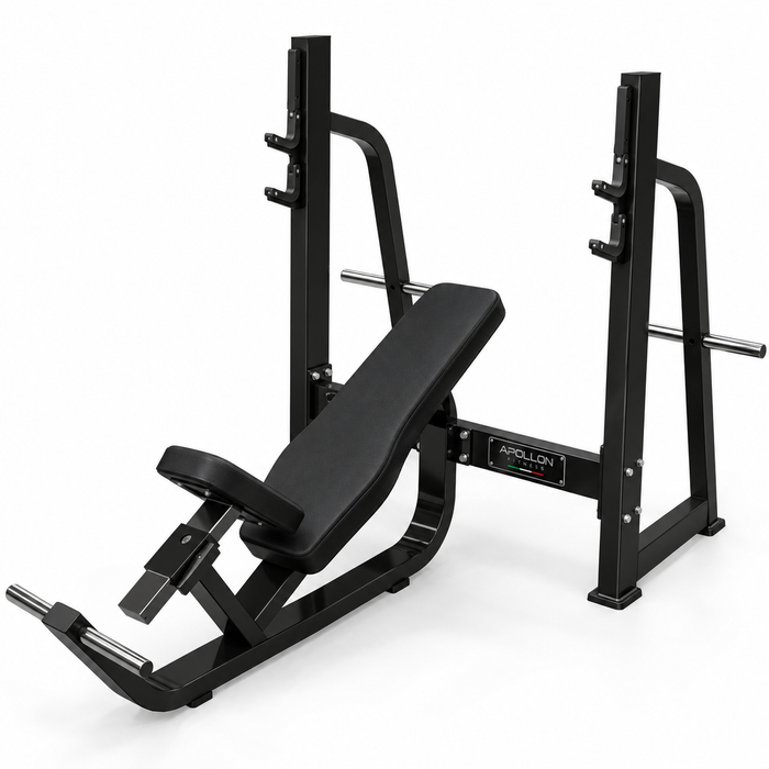 Olimpijska kosa klupa za potisak – Olympic Incline Bench | Apollon Fitness