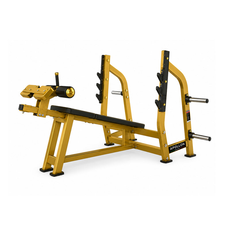 Klupa za potisak sa negativnim nagibom – Olympic Decline Bench Press | Apollon Fitness