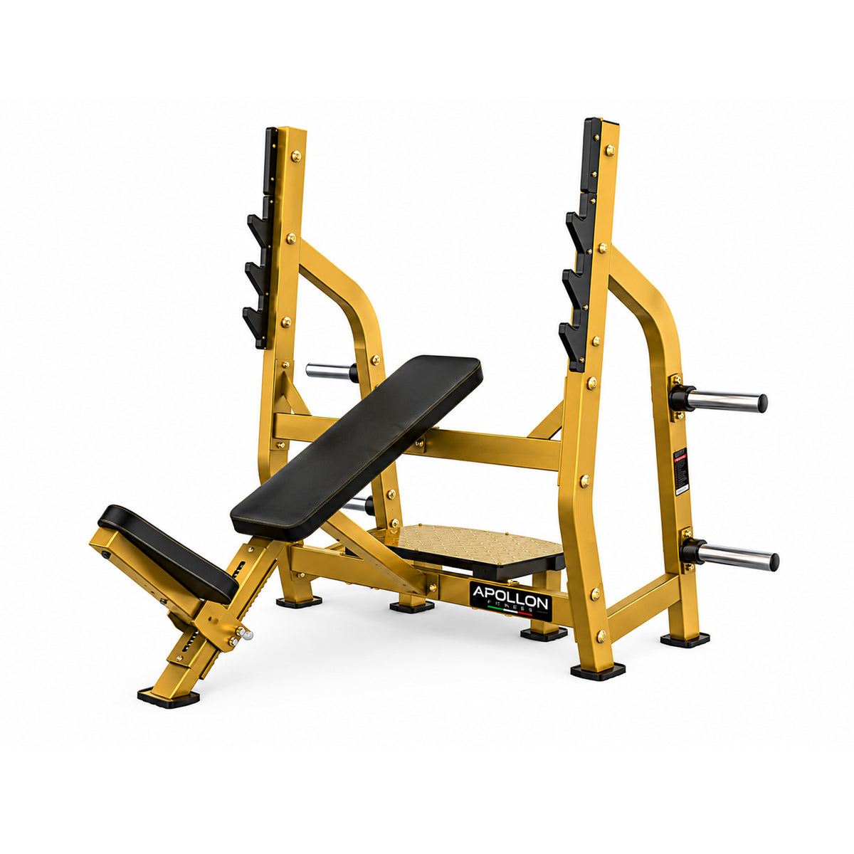 Apollon Fitness Olympic Incline Bench Press – profesionalna kosa klupa za potisak sa šipkom za trening gornjeg dela grudi
