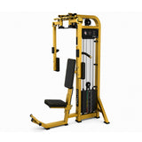 Apollon Fitness Pec Deck – profesionalna sprava za grudi sa težinskim blokovima, namenjena izolovanom Chest Fly treningu grudnih mišića.
