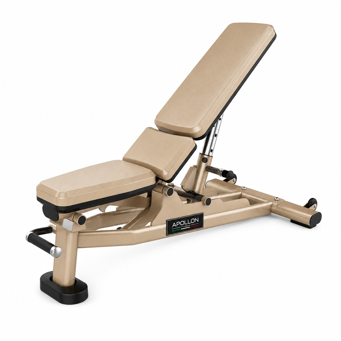Podesiva klupa za teretanu Adjustable Bench sa podesivim naslonom i sedištem za vežbe sa slobodnim tegovima i trening gornjeg dela tela.
