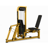 Apollon Fitness Seated Leg Press – profesionalna horizontalna presa za noge sa težinskim blokovima, za trening kvadricepsa, gluteusa i zadnje lože.
