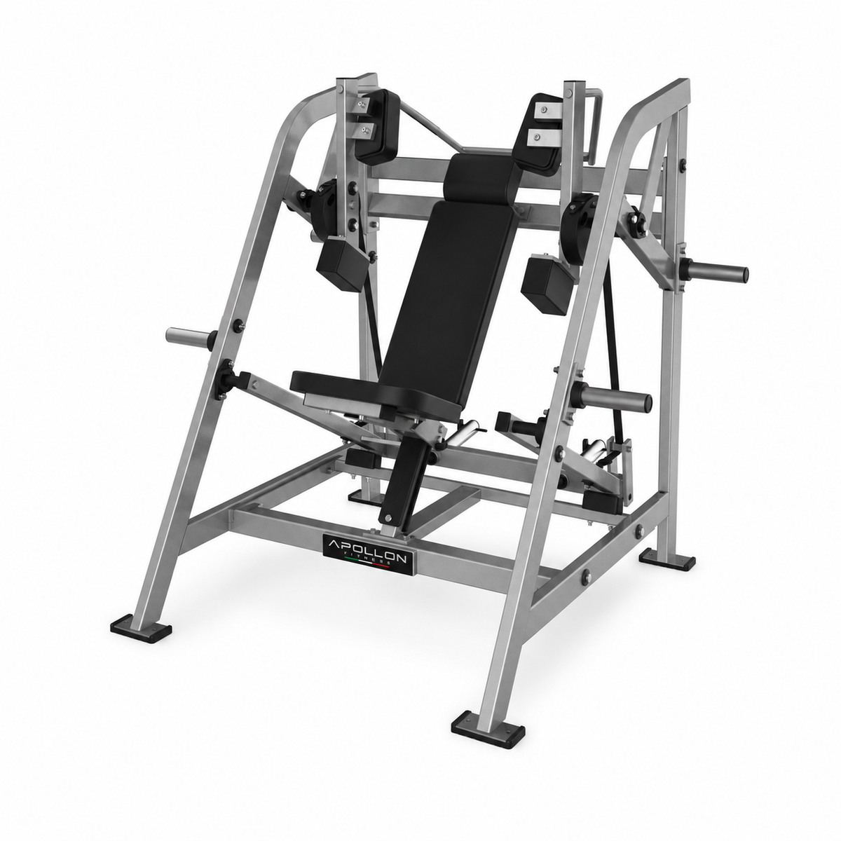 Apollon Fitness Super Pullover – profesionalna plate-loaded sprava za leđa za kontrolisan trening latissimus dorsi mišića.
