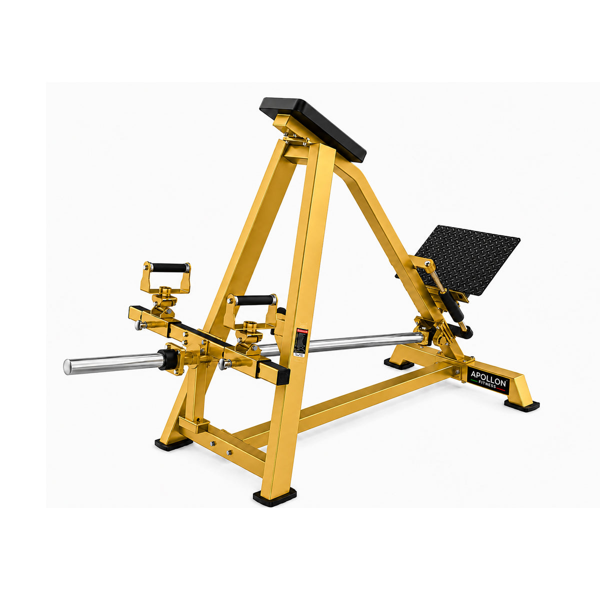 Apollon Fitness T-Bar veslanje sa osloncem za grudi – Chest Supported T-Bar Row, profesionalna sprava za trening leđa, bicepsa i zadnjeg dela ramena.
