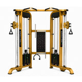 Apollon Fitness kros mašina sa podesivim sajlama – Functional Trainer / Cable Crossover, profesionalna sprava za funkcionalni trening celog tela.
