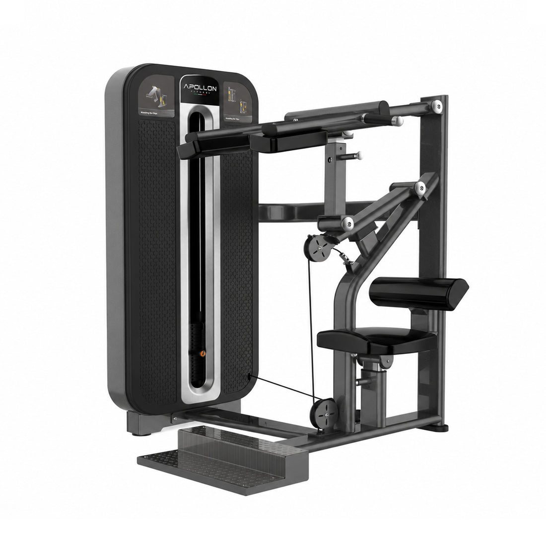 Apollon Fitness sprava za listove – Standing Calf Raise, profesionalna sprava za podizanje na prste i trening mišića listova.
